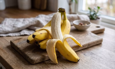 beneficii sanatate banana, fibre albe banana, floem banana, nutrienti banana, parte sanatoasa banana