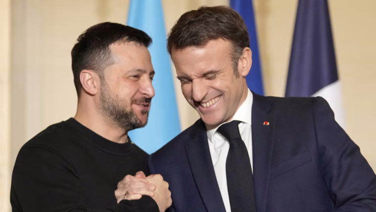 Zelenski și Macron se întâlnesc la ONU pentru negocieri de pace