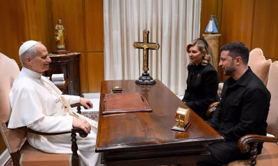 Papa Leon a discutat cu Zelenski despre situația din Oleșki