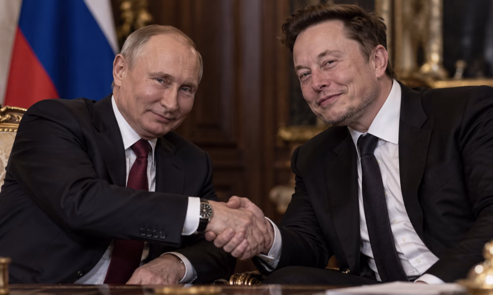 Putin îl numește geniu pe Musk după reluarea Starshield