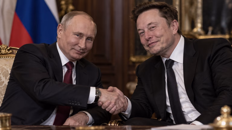 Putin îl numește geniu pe Musk după reluarea Starshield