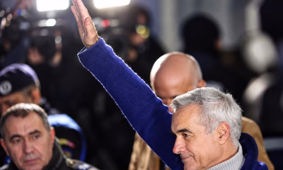 Călin Georgescu, audiat în arest pentru salutul nazist