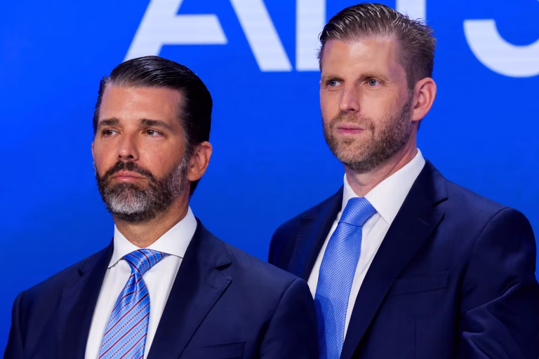Fiii lui Trump obțin contracte de miliarde de dolari de la Pentagon