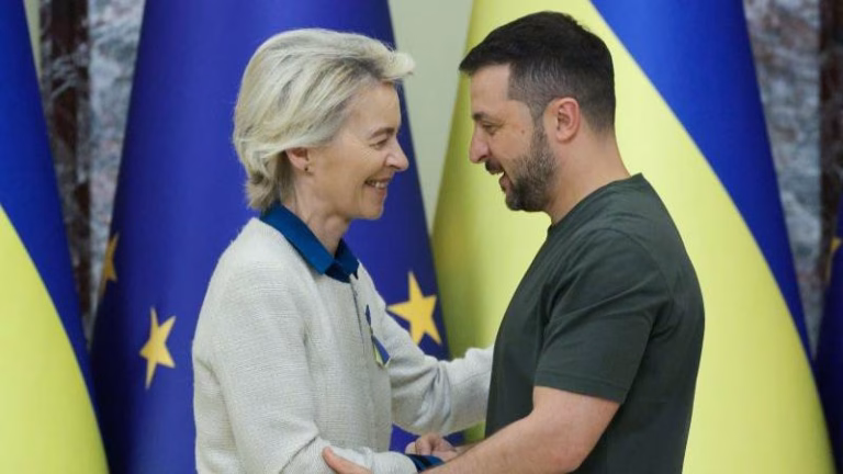 Von der Leyen sprijină apelul lui Zelenski pentru armistițiu