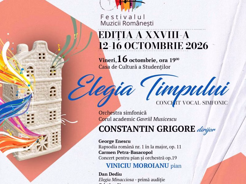 Primă audiție a lucrării „Dixit Dominus” la Iași