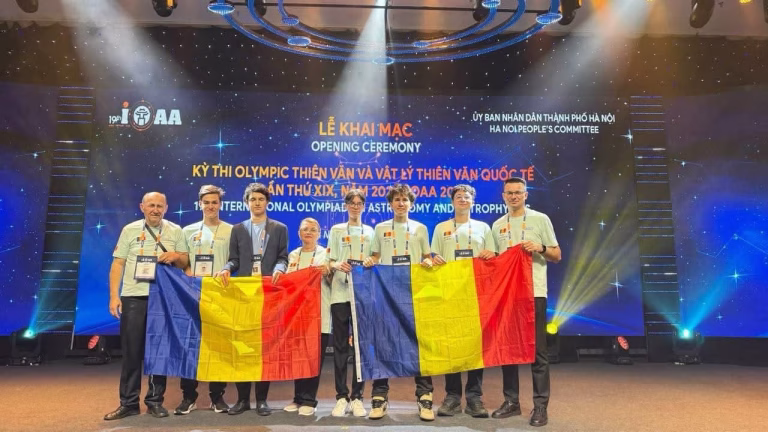 Elevii români câștigă cinci medalii la Olimpiada de Astronomie