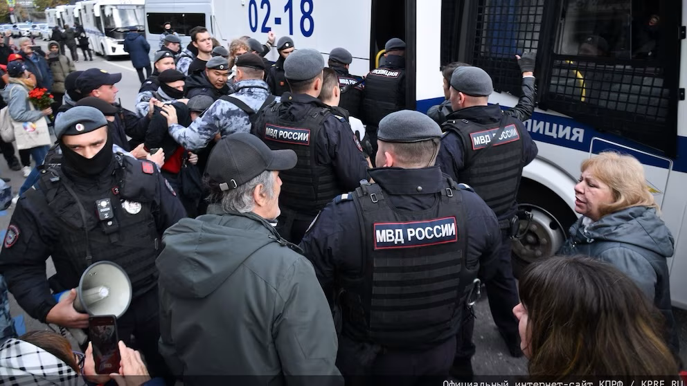 Protest anti-Kremlin la Moscova, zeci de rețineri după scandări