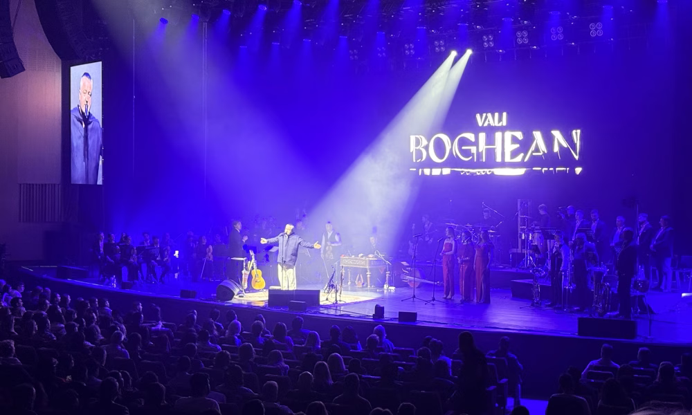 Vali Boghean, „Destin Basarabean”: virtuozitate, emoție și o horă care a ridicat Sala Palatului în picioare